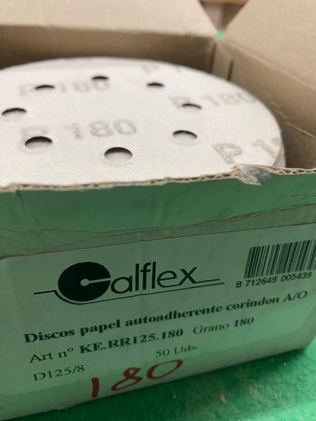 Disco papel autoadherente con velcro