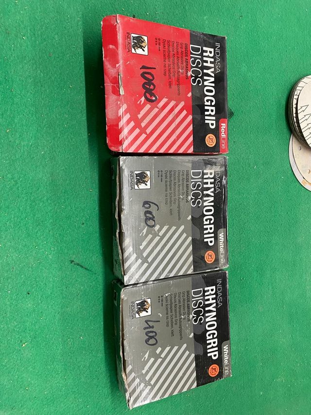 Disco papel autoadherente con velcro