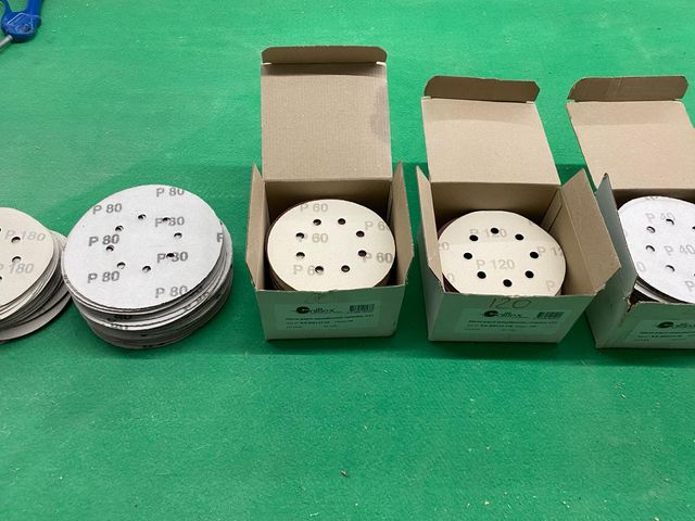 Disco papel autoadherente con velcro