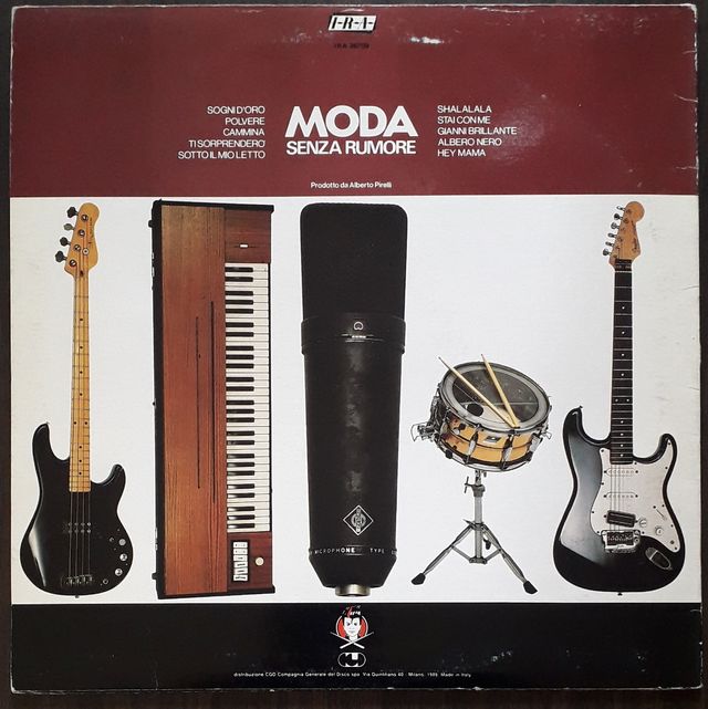 Moda - Senza Rumore (LP, 1989)