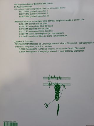 Mi segundo libro de piano