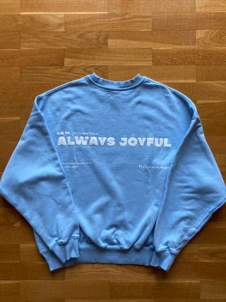 Sudadera Vintage Azul Unisex