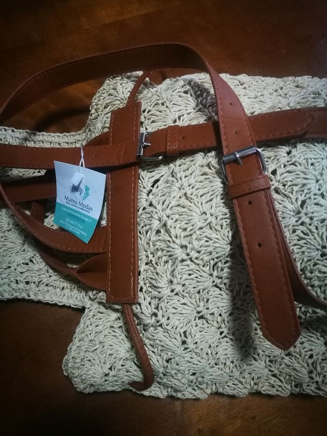 Mochila esparto a estrenar