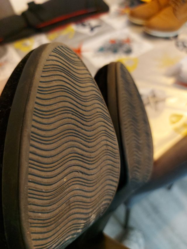 Botines tacón negro 39