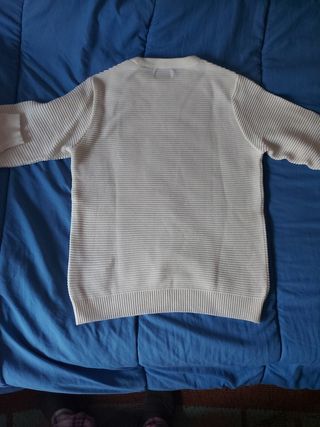 Jersey blanco Pull and Bear