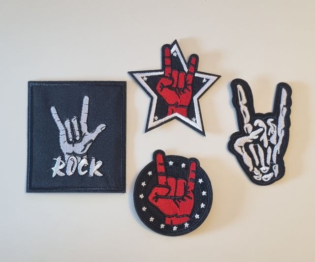 Pack Patches Metal Rock