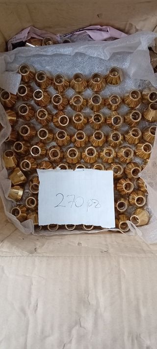 Nottolini per ringhiera in ottone