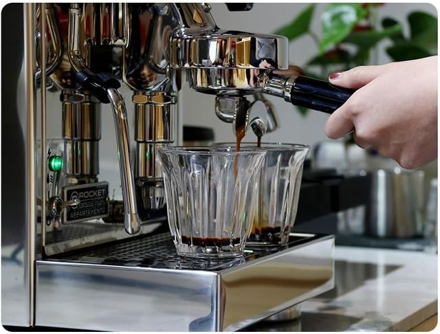 Portafilter 58 mm bocal duplo para E61/Rocket