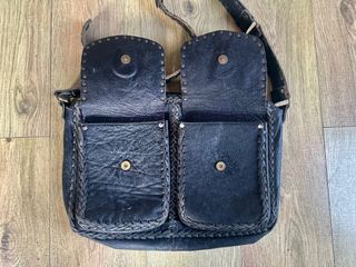 Bolsa piel calaveras