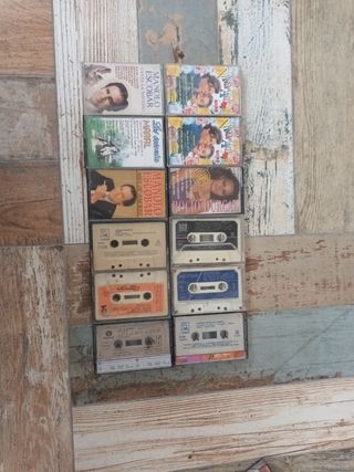 Cintas cassette variadas