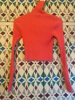 Crop top rosa