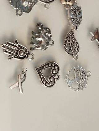 Abalorios para pulseras y colgantes 