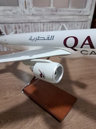 Maqueta Avión Qatar