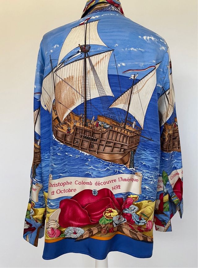 Blusa de seda Hermès