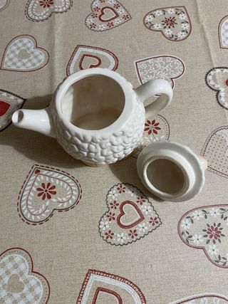 Teiera in ceramica artigianale