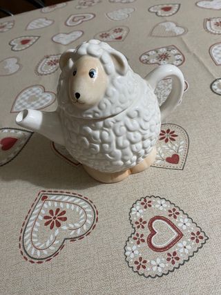 Teiera in ceramica artigianale