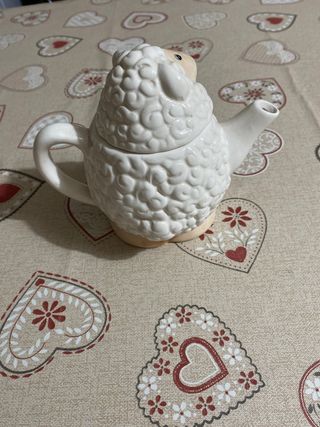 Teiera in ceramica artigianale