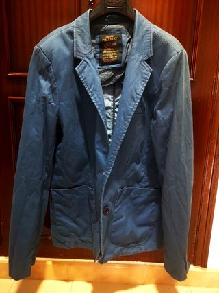 Chaqueta Blazer Pull & Bear Azul vaquero