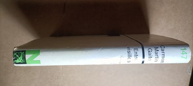 Libro Entre visillos Carmen Marti Gaite 1972