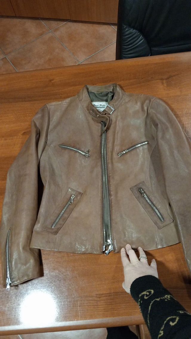 Giacca in pelle