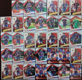 34 Cromos Barcelona Fan Set