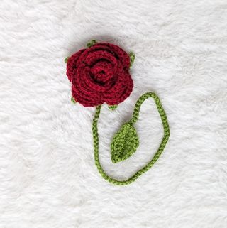 🌹 Cucitura da libro all'uncinetto per la festa della mamma