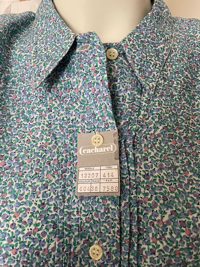 Camisa Cacharel vintage