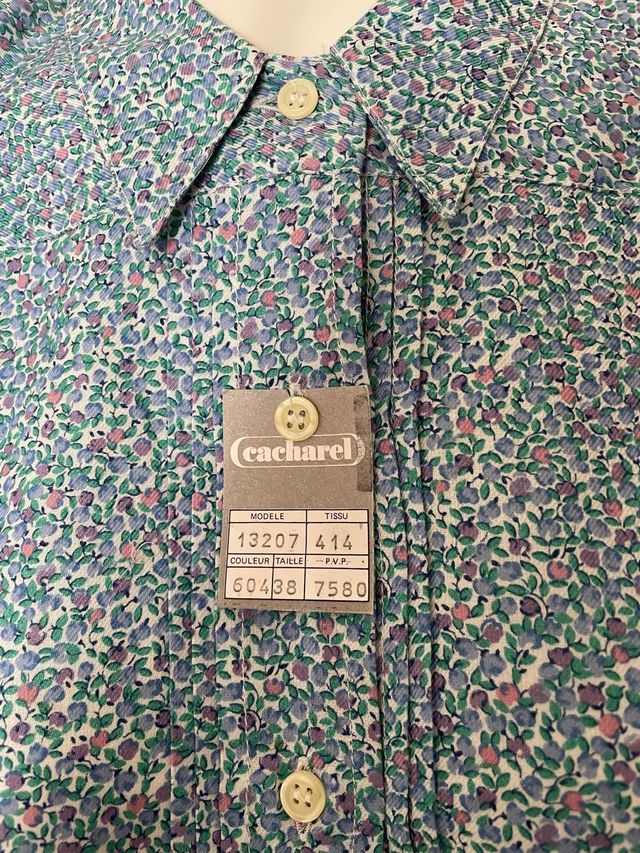 Camisa Cacharel vintage