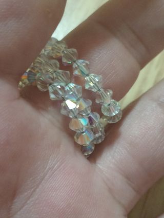 PRECIOSO DE PIEDRAS SWAROSKY Y ORO