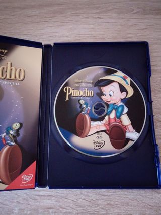 Película Disney en DVD "Pinocho"