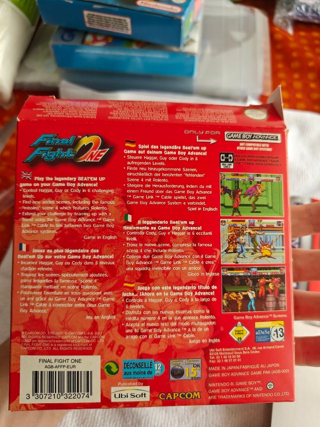 Final fight one Game boy