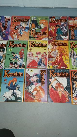 23 tomos mangas rurouni kenshin