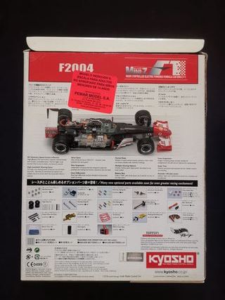 1/8 Ferrari F2004 Formula Radio Control Kyosho second hand for 235