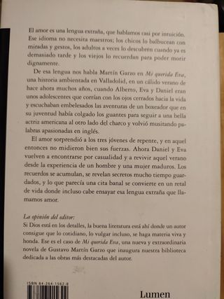 Lote 5 libros Gustavo Martín Garzo