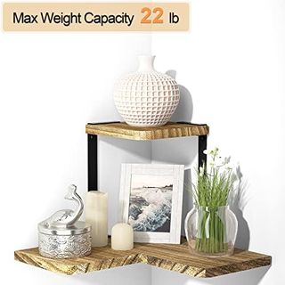 Organiza y Decora: Estantería Rústica de Esquina