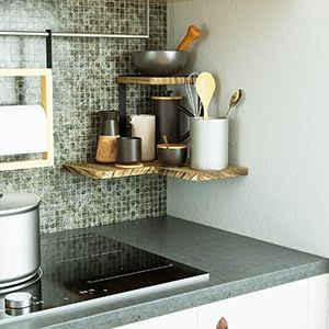 Organiza y Decora: Estantería Rústica de Esquina