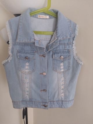 Chaleco vaquero Talla S NUEVO