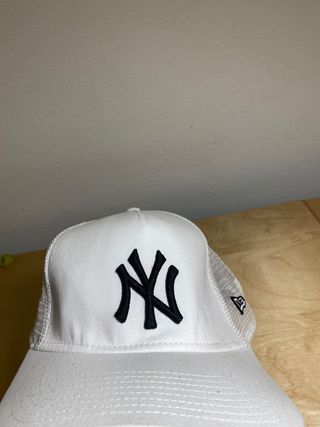 Gorra New Era blanca