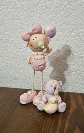 Figura bebe y oso