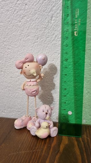 Figura bebe y oso