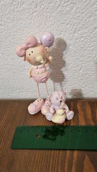Figura bebe y oso
