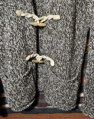 Ralph Lauren XS Bamboo Buttons Rope Aztec