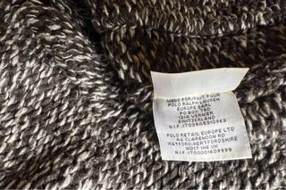 Ralph Lauren XS Bamboo Buttons Rope Aztec