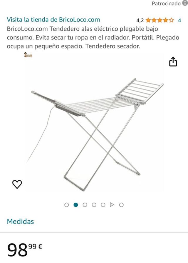 Tendedero electrico nuevo