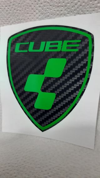 PEGATINA CUBE
