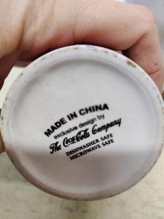Bicchieri porcellana Coca Cola