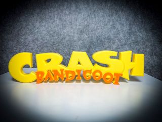Letrero Crash Bandicoot