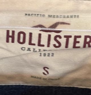 Jersey hombre Hollister azul talla s