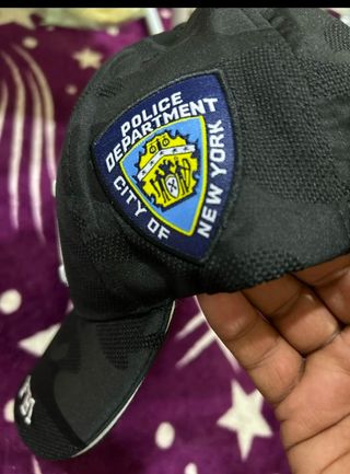 Gorra unisex camuflaje negro