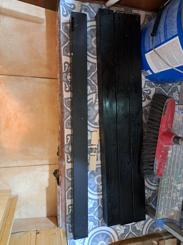 PATAS METÁLICAS NEGRAS